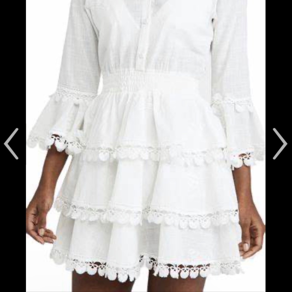 Woman size small white dress